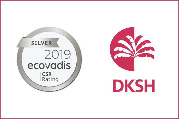 DKSH achieves EcoVadis silver rating for Sustainability