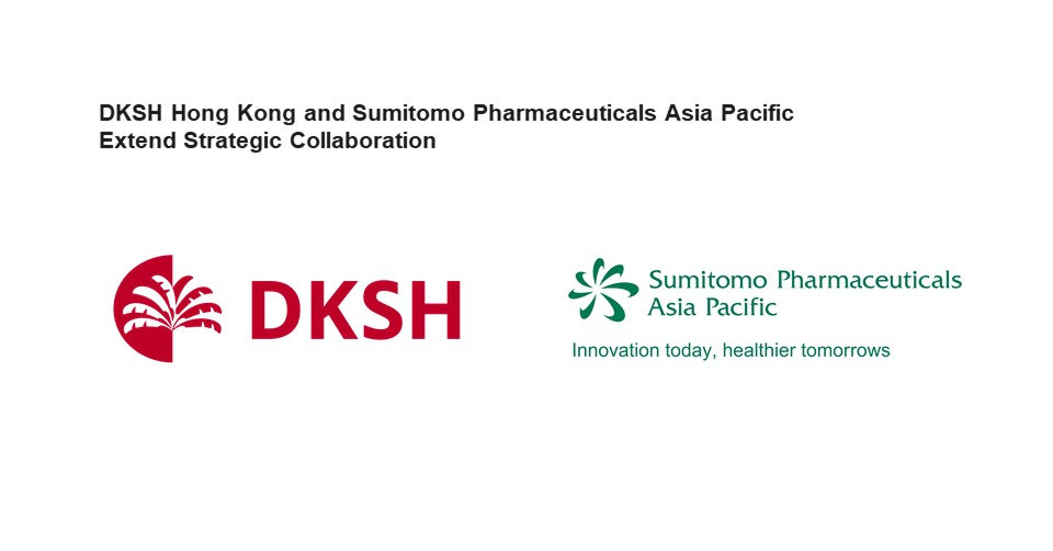 DKSH Hong Kong and Sumitomo Pharmaceuticals Asia Pacific Extend Strategic Collaboration