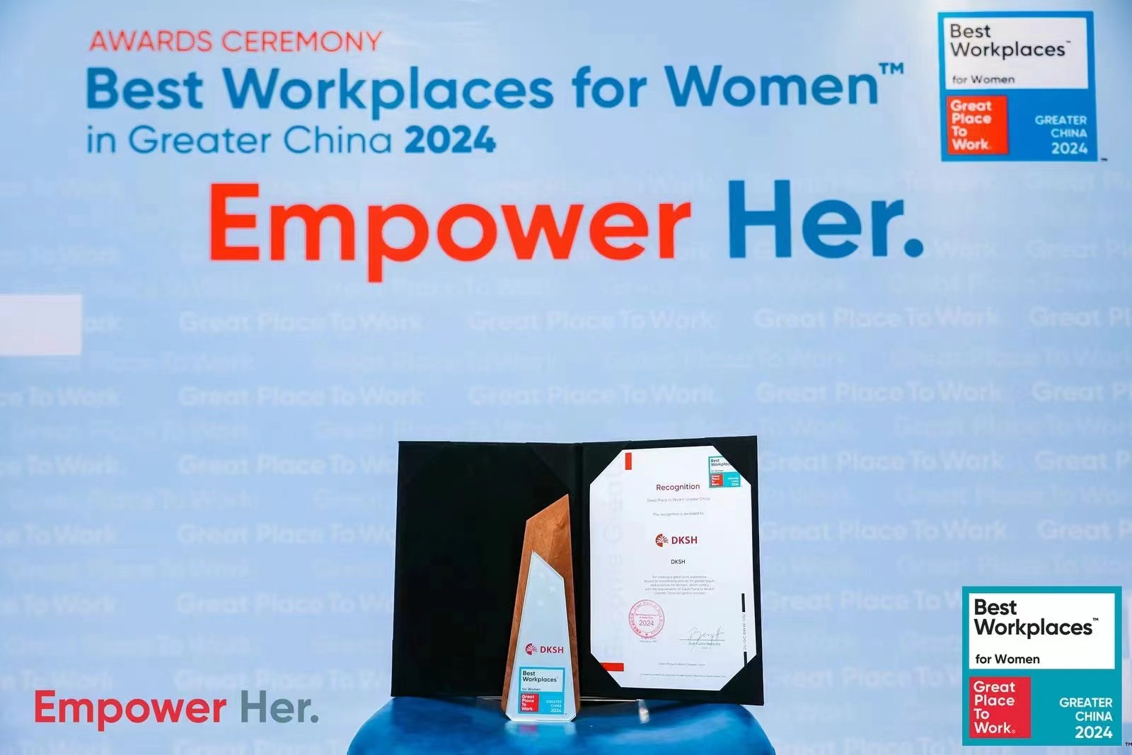DKSH Receives Prestigious Recognition as “Best Workplaces for Women™ in Greater China 2024”