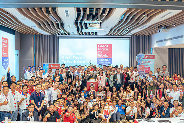 DKSH Cambodia is Proud to be Certified as a Great Place to Work®