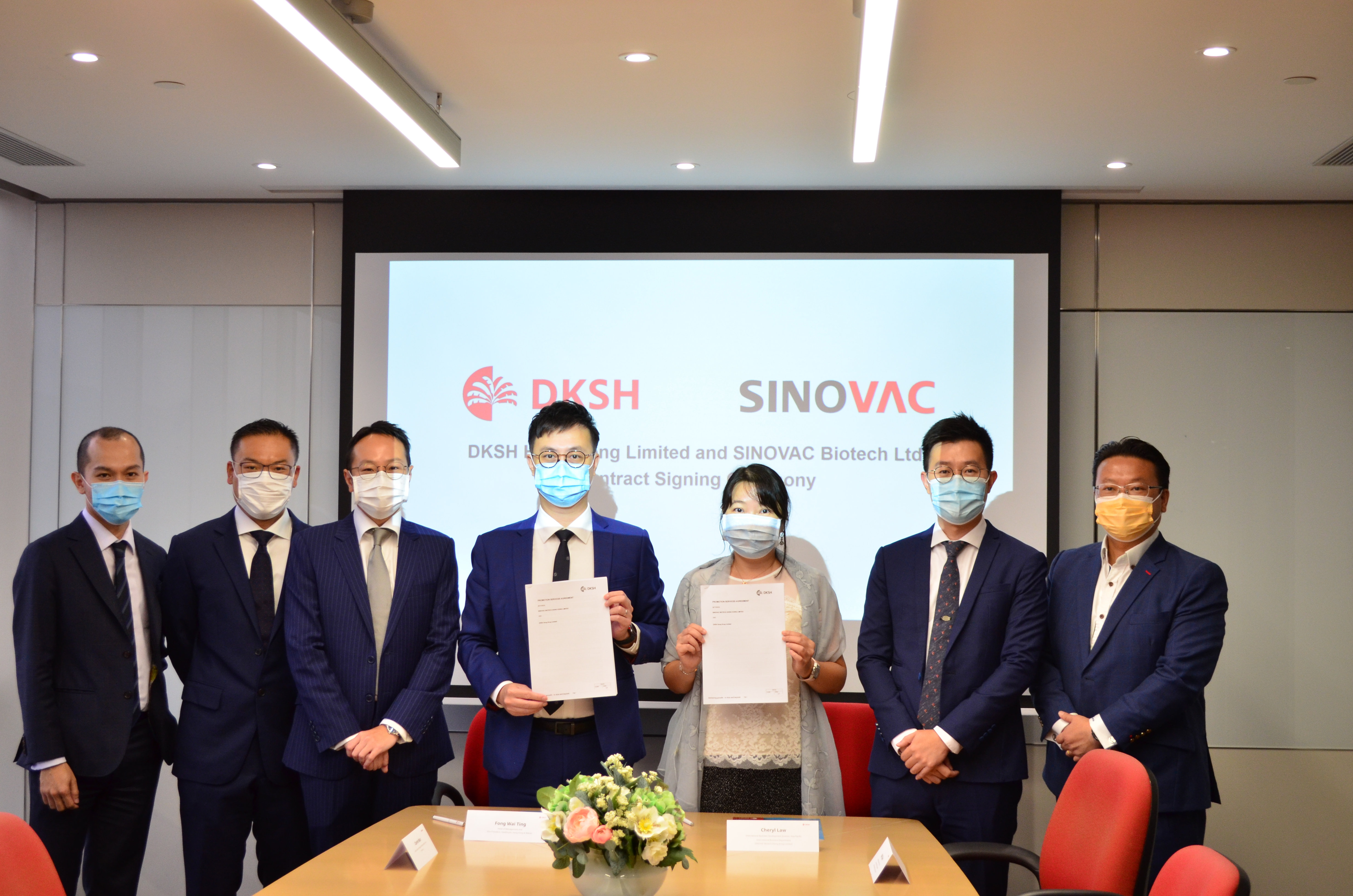 DKSH Hong Kong and SINOVAC Sign Partnership to Strengthen CoronaVacNetwork in Hong Kong®