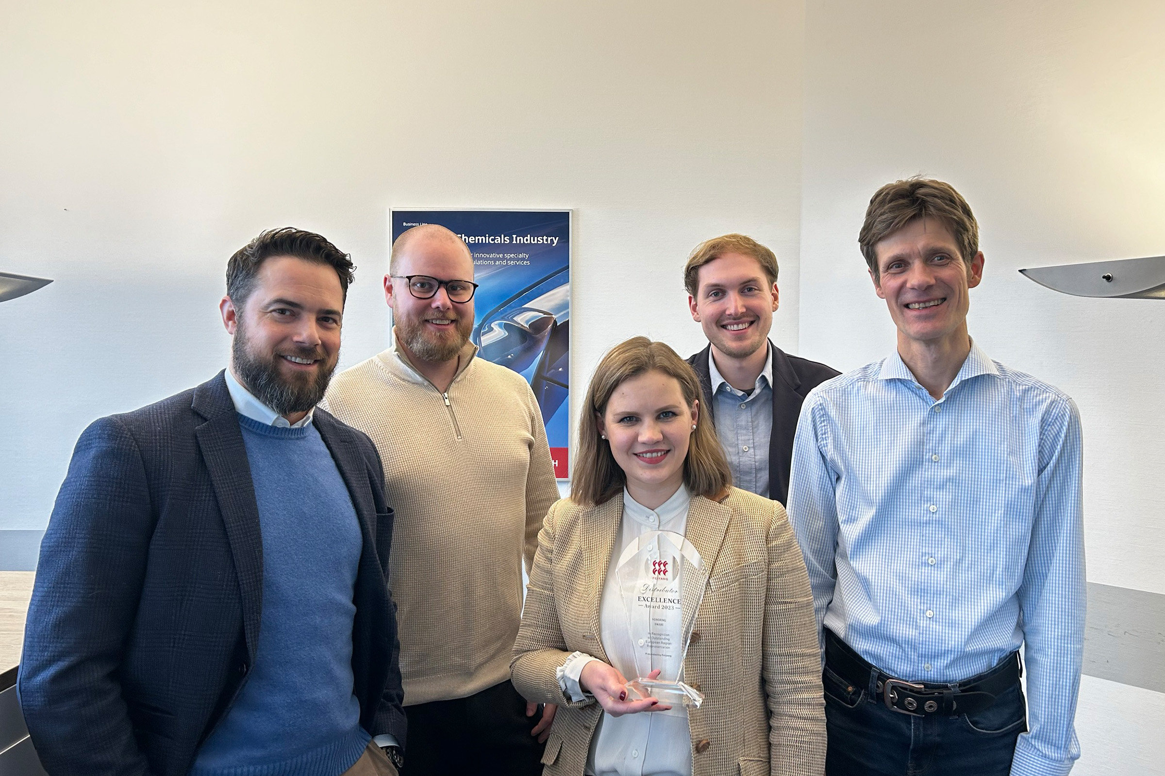 DKSH Germany Wins the Feiyang Distributor Excellence Award for 2023