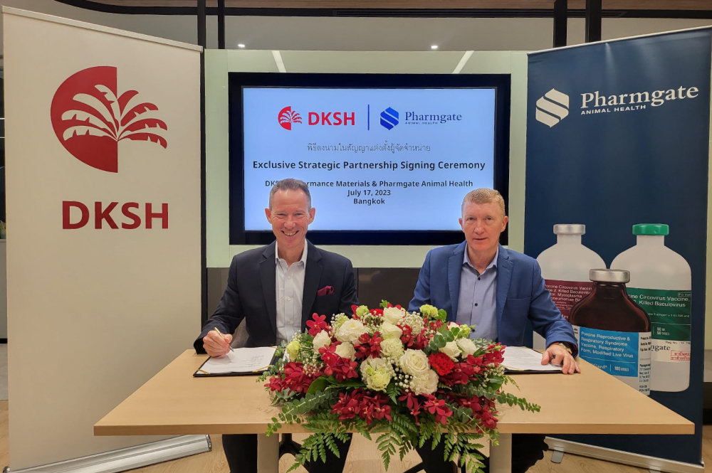 DKSH Enters Exclusive Distribution Agreement with Pharmgate Animal Health in South-East Asia