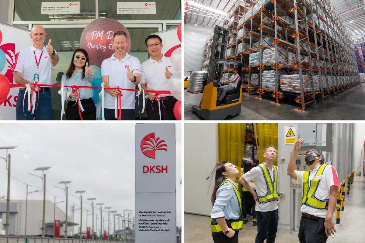 DKSH Performance Materials Opens New Sustainable Distribution Center in Thailand