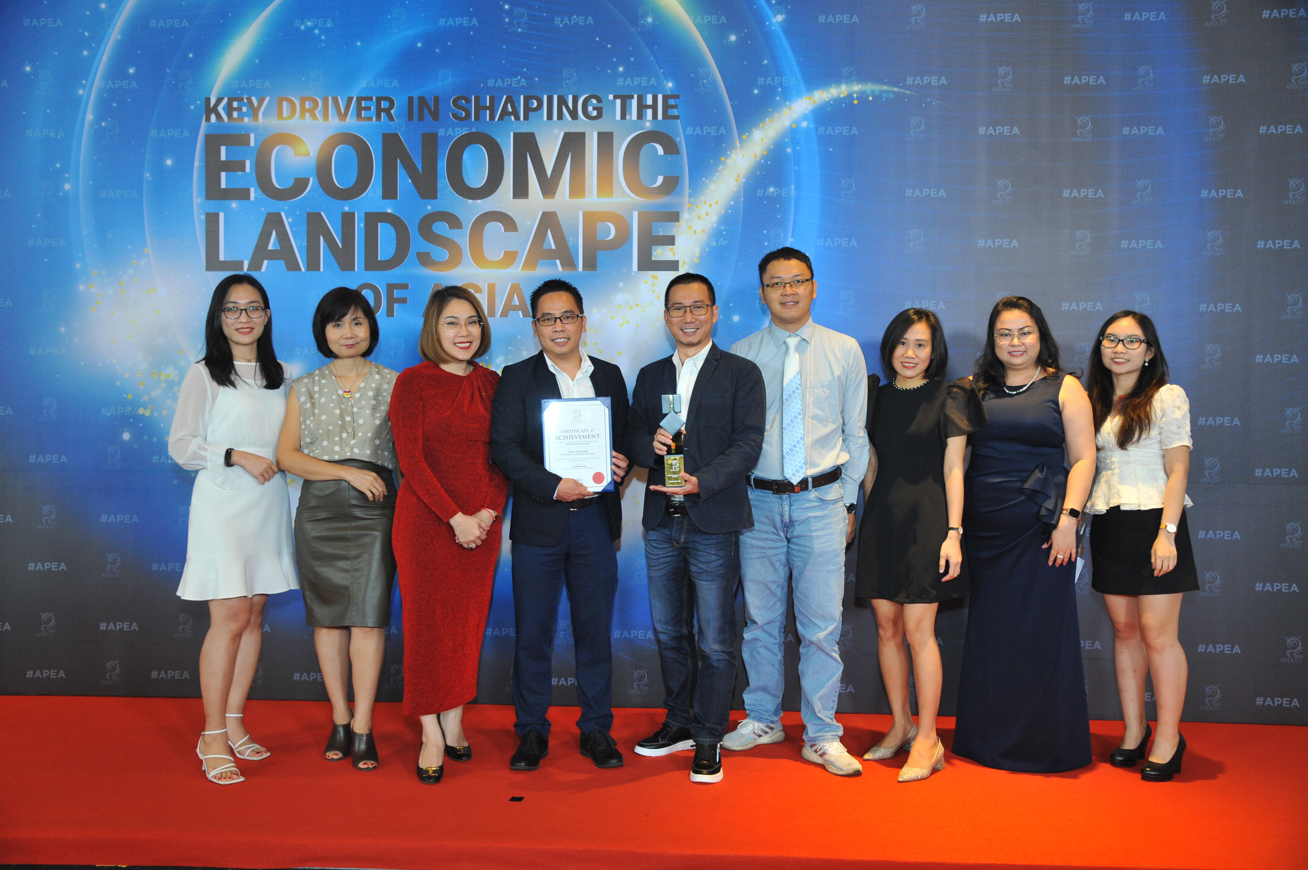 DKSH Việt Nam Nhận Giải Thưởng Doanh Nghiệp Xuất Sắc Tại Asia Pacific Enterprise Awards Năm Thứ Hai Liên Tiếp