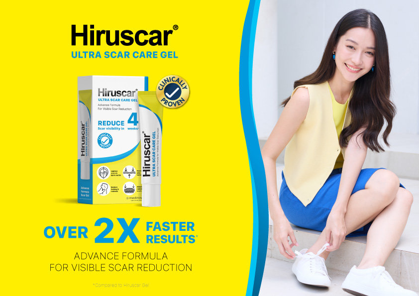 Hiruscar Launches New & Improved Advance Formula Ultra Scar Care Gel 20g for Faster Healing*