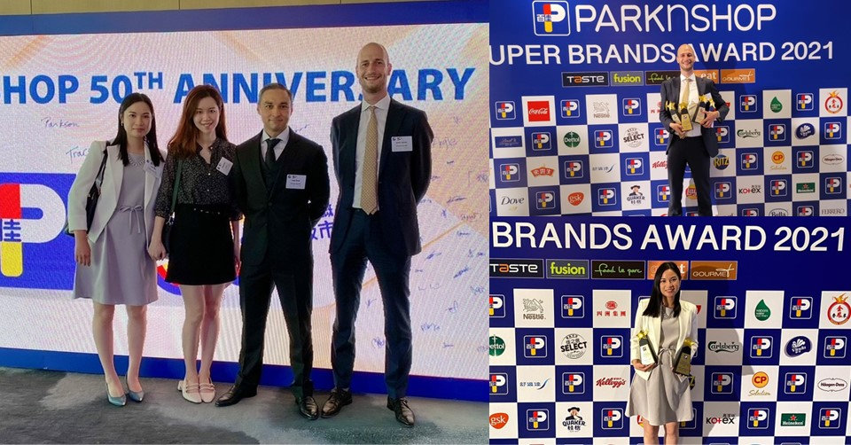 DKSH Bags Seven Awards for Pepsi Co and Kraft Heinz at PARKnSHOP Super Brands Awards 2021