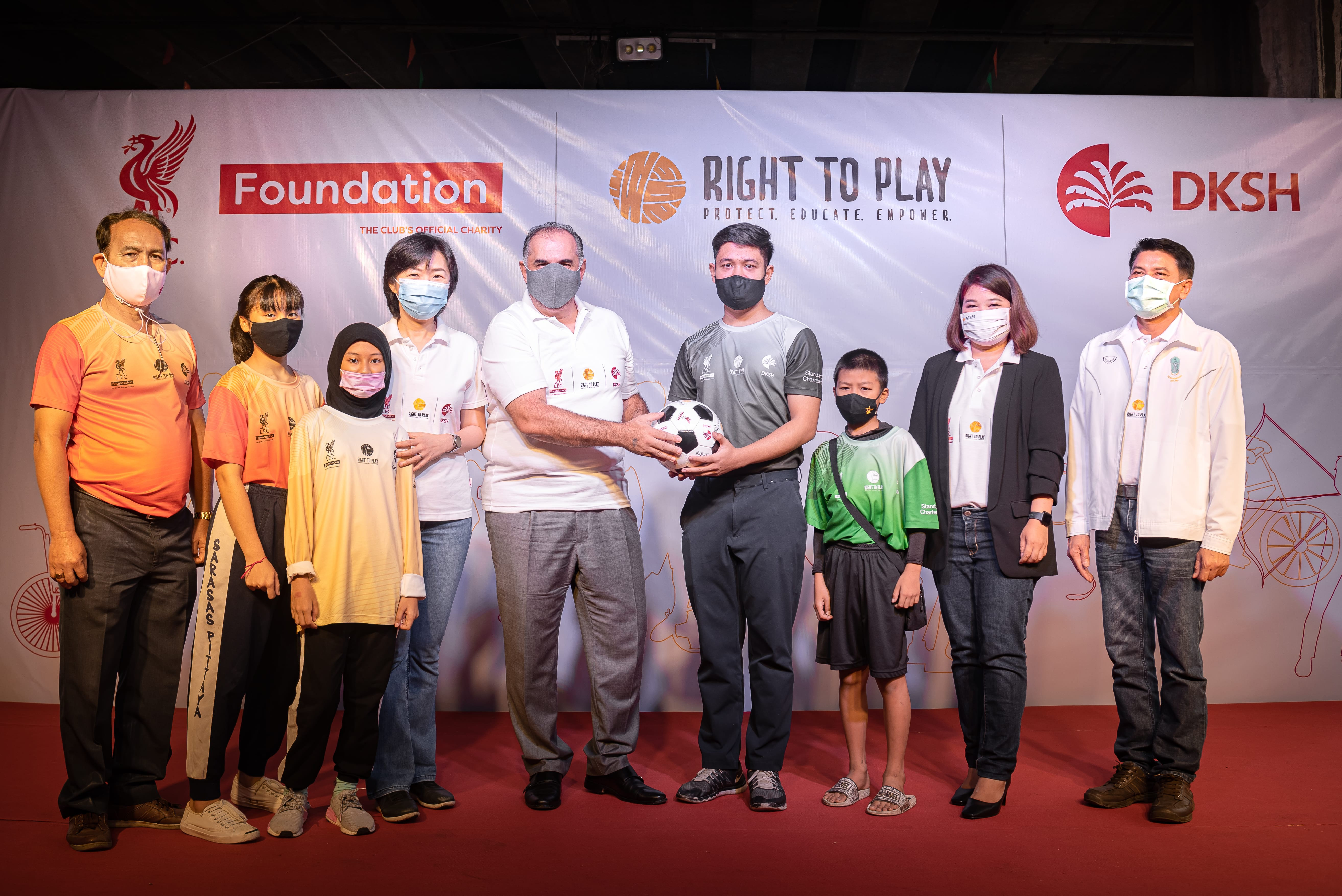 DKSH, Right To Play and Liverpool F.C. Foundation partner to improve life skills for children in Thailand
